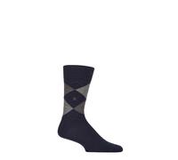 Burlington Mens Argyle Socks 'Edinburgh' Virgin Wool 6.5-11 & 11-14 Many Colours