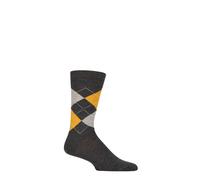Burlington Mens Argyle Socks 'Edinburgh' Virgin Wool 6.5-11 & 11-14 Many Colours