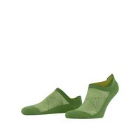 Burlington Men's Athleisure M Sn Soft Breathable Quick Drying Low-Cut Plain 1 Pair Trainer Socks, Green Zest 7481 8.5-11