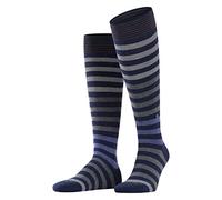 Burlington Mens Blackpool Knee High Socks - Dark Blue Mel