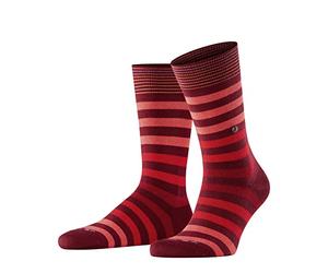 Burlington Men's Blackpool Socks, Cotton, Red (Coralred 8006), 6.5-11 (1 Pair)