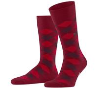 Burlington Mens Danny Socks - Cranberry Red