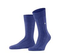 Burlington Men's Dover M So Wool Plain Socks 1 Pair, Blue River 6551, 6.5-11