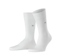 Burlington Men's Dublin Socks Breathable Cotton Reinforced Flat Seam For Pressure-Free Toe Plain For Work Everyday Wear ONE-SIZE-FITS-ALL Gift Idea 1 Pair