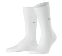 Burlington Men's Dublin M So Cotton Plain 1 Pair Socks, White 2000, 6.5-11