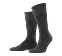Burlington Mens Duke Street Socks - Anthracite Mel