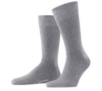 Burlington Mens Duke Street Socks - Steel Mel