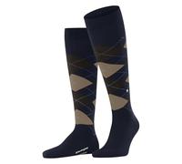 Burlington Mens Edinburgh Knee High Socks - Marine Blue