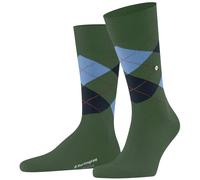 Burlington Mens Edinburgh Socks - Asparagus Green