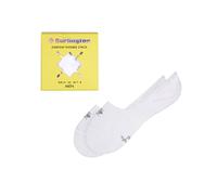 Burlington Men's Everyday Box Multipack M In Cotton No-Show Plain 2 Pairs Liner Socks, White 2000, 7-8