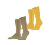 Burlington Men's Everyday Multipack M So Cotton Plain 2 Pairs Socks, Beige Sesame 4410 6.5-11