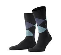 Burlington Men's King M So Cotton Patterned 1 Pair Socks, Grey Oil Melange 3986-O, 6.5-11