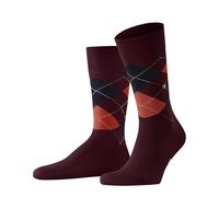 Burlington Men's King M So Cotton Patterned 1 Pair Socks, Red Wine 8010, 6.5-11