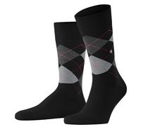 Burlington Mens King Socks - Black Flames