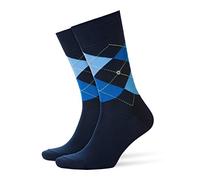 Burlington Men's King Socks Cotton Black White More Colours Mid-Calf Length Colourful Patterned For Summer Or Winter Work Or Casual Looks 1 Pair