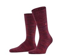 Burlington Men's Knitting Hill M So Wool Cotton Patterned 1 Pair Socks, Red Claret 8435, 6.5-11