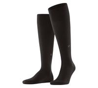 Burlington Mens Leeds Knee High Socks - Dark Brown