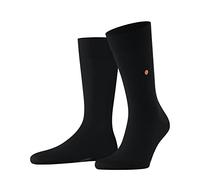 Burlington Men's Lord M So Cotton Plain 1 Pair Socks, Black 3000, 11-14