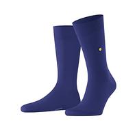 Burlington Men's Lord M So Cotton Plain 1 Pair Socks, Blue Deep 6046, 6.5-11