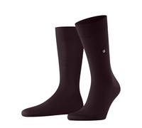 Burlington Men's Lord M So Cotton Plain Socks 1 Pair, Red Claret 8375, 11-14