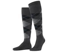Burlington Mens Manchester Knee High Socks - Anthracite Grey