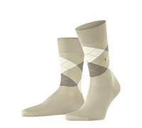 Burlington Manchester Socks Checkered Hellbeige 4840 Off-White size 40-46
