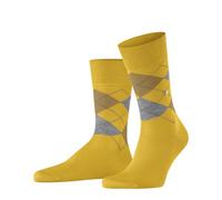 Burlington Men's Manchester M So Cotton Patterned 1 Pair Socks, Yellow Bee 1393, 6.5-11
