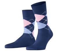 Burlington Men's Manchester M So Cotton Patterned 1 Pair Socks, Blue Night 6583, 6.5-11