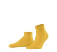 Burlington Men's Palace Street M Sn Cotton Low-Cut Plain 1 Pair Trainer Socks, Yellow Mustard 1318, 6.5-11