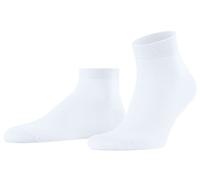 Burlington Mens Palace Street Sneaker Socks - White