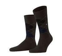 Burlington Men's Preston M SO Warm Patterned 1 Pair Socks, Brown (Dark Brown 5260), 6.5-11