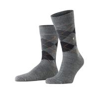 Burlington Men's Preston M So Warm Soft Patterned 1 Pair Socks, Grey Light 3400 6.5-11