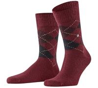 Burlington Mens Preston Socks - Berry Chestnut Burgundy