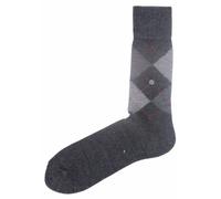 Burlington Mens Preston Socks - Dark Grey/Light Grey