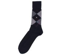 Burlington Mens Preston Socks - Navy/Blue/Grey