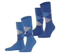 Burlington Men's Socks, 2-Pack - Argyle, Clip, One Size, 40-46