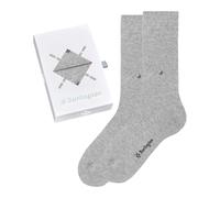 Burlington Men's Socks, 2-Pack - Gift Box "Basic Gift Box" - Solid 2-Pa...