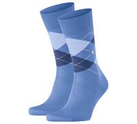 Burlington Men's Socks 2-Pack - Manchester, Diamond Pattern, Organic Cotton