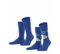 Burlington Men's Socks Everyday 2er Pack - Diamond Pattern, Uni, One Size, 40-4