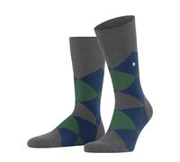 Burlington Men's Socks Multipack - Clyde, Diamond Pattern, Organic Cotton
