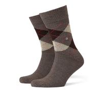 Burlington Men's Socks Preston - Diamond Pattern, Soft, Clip, One Size, 40-46