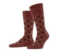 Burlington Men's St. Hubert M So Cotton Patterned 1 Pair Socks, Brown Verbania 5824, 6.5-11