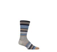 Burlington Men's Striped Socks Wool in Various Colours - 6.5-11 and 11-14 1 Pair