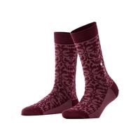 Burlington Ornamental Women Socks 36-41 Red