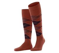 Burlington Preston M Kh Men's Knee Socks Warm and Soft Long Patterned 1 Pair, Orange Dutch 8041, 40-46, Orange Dutch 8041, 40-46