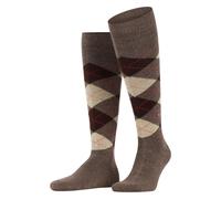 Burlington Preston Men Knee High Socks 40-46 Brown