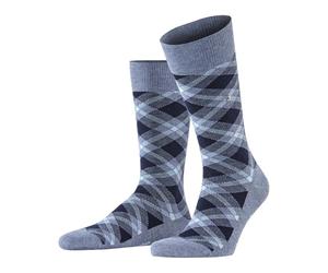 Burlington Reinforced Flat Seam For Pressure-Free Toe Argyle Pattern For Business Everyday Wear ONE-SIZE-FITS-ALL gift idea 1 Pair