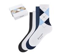 Burlington Rib Box Men Socks 40-46 Multicolored