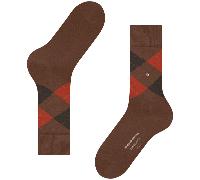 Burlington Mens Edinburgh Socks - Caramel Brown