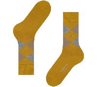 Burlington Men's Edinburgh M So Wool Patterned 1 Pair Socks, Yellow Curry 1590, 6.5-11
